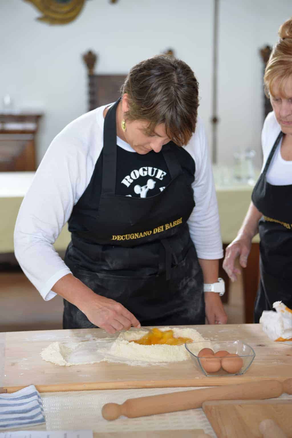 Laure Reigel Cooking School in Italy