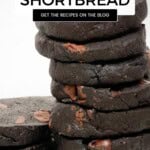 the best chocolate shortbread, pinterest