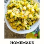 Pineapple Salsa homemade pinterest pin