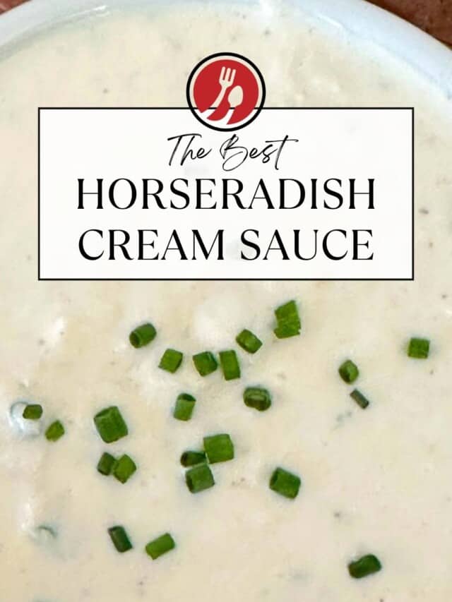 Horseradish Cream Sauce Foodology Geek